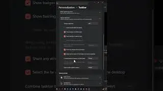 Why Are Windows 11 Taskbar Icons So Small? (Quick Fix)