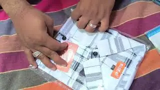 Men White Shirt Unboxing and Review 