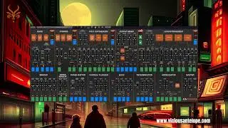Cherry Audio Quadra Synthwave Presets by Vicious Antelope - Before Then Soundbank Walkthrough