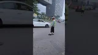 Windsor Parking Staff On Duty In Emporium Mall Lahore.