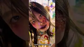 Beautiful Zombie Thai Girl at Halloween, Siam Square Bangkok Thailand 2025 🇹🇭