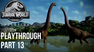 Jurassic World Evolution Campaign Playthrough Part 13 - Confinement Studies