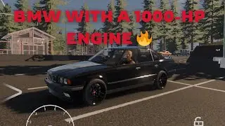 BMW with a 1000-hp engine 