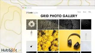 Grid Photo Gallery | Tutorial Video | HubSpot Module &raquo; CodeDuplex