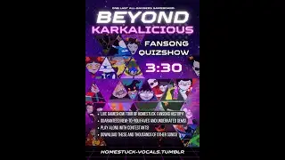 BEYOND KARKALICIOUS: Fansong Quizshow, StuckAtHomeCon 2025