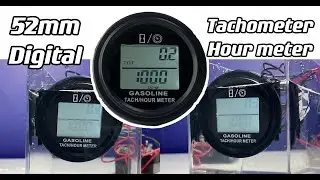 B02-H005L backlight Waterproof Tach Hour Meter | RICO Instrument