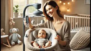 🎡 Monniebaby Baby Swings for Infants, Electric Infant Swing with Remote Control Review 🎡