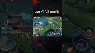 luo yi tutorial #mlbb #mlbbiranofficial #mlbbtutorial  #luoyitutorial #موبایل_لجند #млбб #luoyi