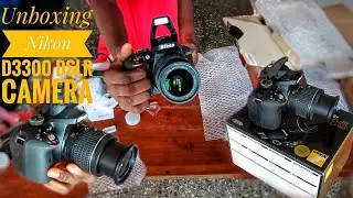 Unboxing New Nikon D3300 DSLR Camera From Youtube money / $500 Full Review