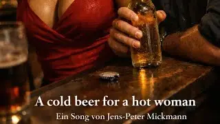A cold beer for a hot woman #beer #mickmannmusic #music #woman #vibes #party 