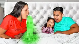 CELINA IS REALLY SICK! SHE CANT STOP THROWING UP!