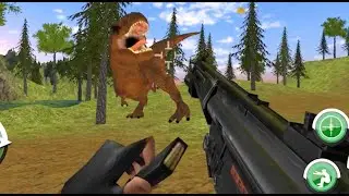 Jurassic Dinosaur Jungle Hunt iPhone Gameplay #02