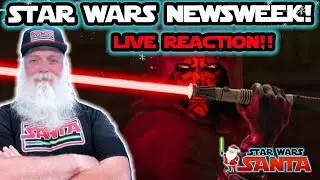 Star Wars NEWS Weekly Roundup!! Maul Shadow Lord Trailer - LIVE Reaction