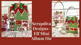 Scrapdiva Designs-Elf Mini Album
