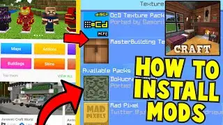 How To Put MODS in Super Crafting and Building 2020 (FAST AND EASY)
