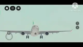 Landing in high wind/heavy rain! | POV: Runway | Firm Landing | Condor