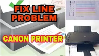 Canon Printer Line Problems Solve || 100% working Method || Xanon MG 2570S
