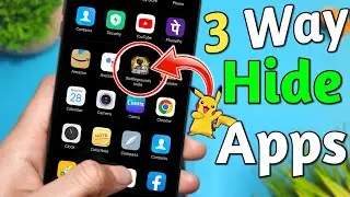 How To Hide👁 Apps On Android 2025 (No Root)। Without Root Your Phone 🤔? 3-Ways to Hide Apps