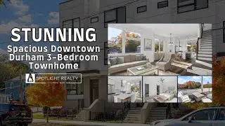 Downtown Durham, NC Virtual Home Tour | 3 bedrooms with skyline views!