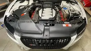 INSTALLING THE ECS TUNING STRUT TOWER BRACE ON MY AUDI S5!!!