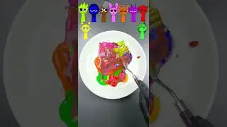 Mixing bright colours!🎨 #sprunki #colormixing  #colorexperiment