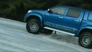 Arctic Trucks Finland cruising with AT33 AT35 AT37