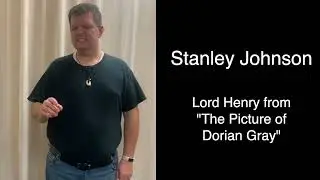 Stanley Johnson - MORIARTY Audition