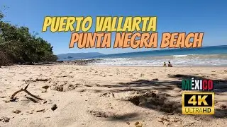 🌊 Punta Negra Beach, Mexico | Relaxing Still Shot in 4K | Private Transportation with RYDEMEX 🏝️🇲🇽