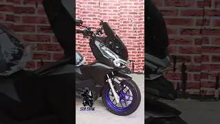 FALCON 180i POWDER COATED WHEELS 🛵💨 # #falcon180i #adv #euro #newproject #adv180cc #falcon #purple