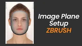Image Plane Setup - Image Reference for Sculpting in ZBrush
