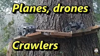 Plane crashes, Drones and Rock crawling!