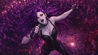 Monica & The Wolves - Blackout Saints - Goth Party Rock (Suno V5)