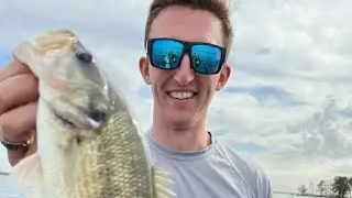 Fishing at Lake Palestine in TX