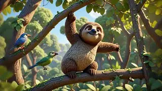 The Sloth Who Loved to Swing &ndash; Nursery Rhymes Songs for Kids 🦥🎶