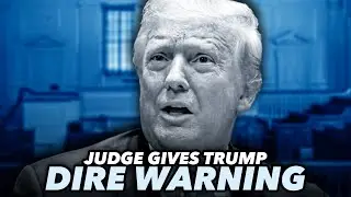 Trial Judge Already Warning Trump That He Can Throw Him In Jail