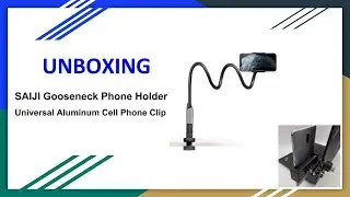 Universal Aluminum Cell Phone Clip/SAIJI Gooseneck Cell Phone Holder