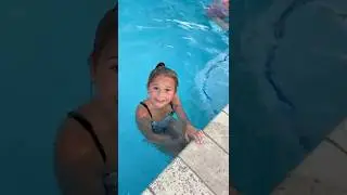 Lani shows mom she can swim #shorts