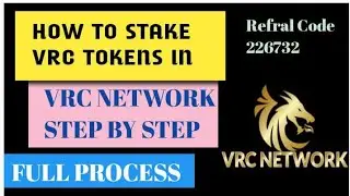 HOW TO STAKE VRC TOKENS IN VRC NETWORK | VRC ACCOUNT MN STAKING KESE LGATE HEIN |