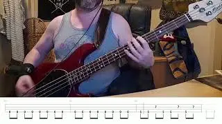 Volbeat - Lola Montez (Bass Cover w/ Bass Tabs)
