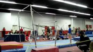 Jenny's Stars gymnastics holiday magic invatational (bars)