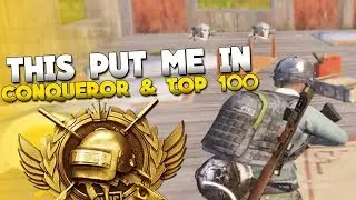 THESE GAMES MADE ME CONQUEROR AND TOP 100! | PUBG Mobile
