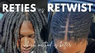 After this video you’ll know exactly if you need a retwist, a retie or Both…