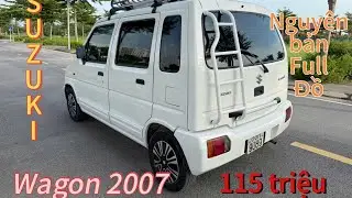 SUZUKI WAGON R~ 2007 1️⃣ chủ nguyên bản   Bao ship toàn quốc