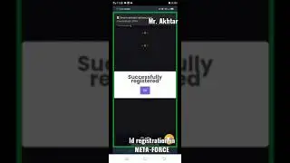 how to register an Id in META FORCE