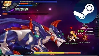 Grand chase - Gardosen + Kaze'aze castle solo gameplay
