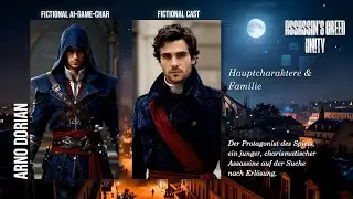 Assassin's Creed Unity - Game vs. Real Life Cast (AI Concept)