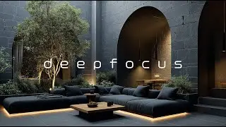 Deep Focus Lounge | Minimal Ambient Space for Work & Study