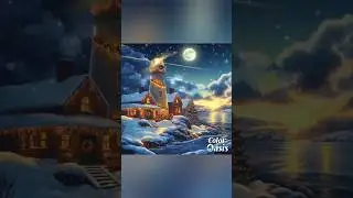 Lighthouse ⭐🌝⭐🌝⭐🌝|| #coloring #drawing #christmas #art #winter #illustration #coloringadventure