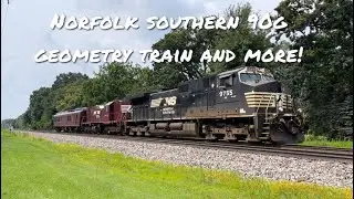 NS Geometry Train Plus A Busy Detroit District!