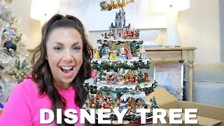 EPIC DISNEY CHRISTMAS TREE!! BRADFORD EXCHANGE - THE WONDERFUL WORLD OF DISNEY TREE